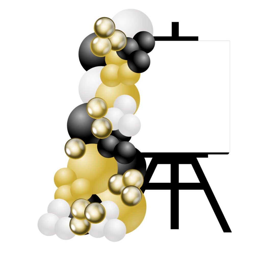 Garland with Easel - Starting at $xx