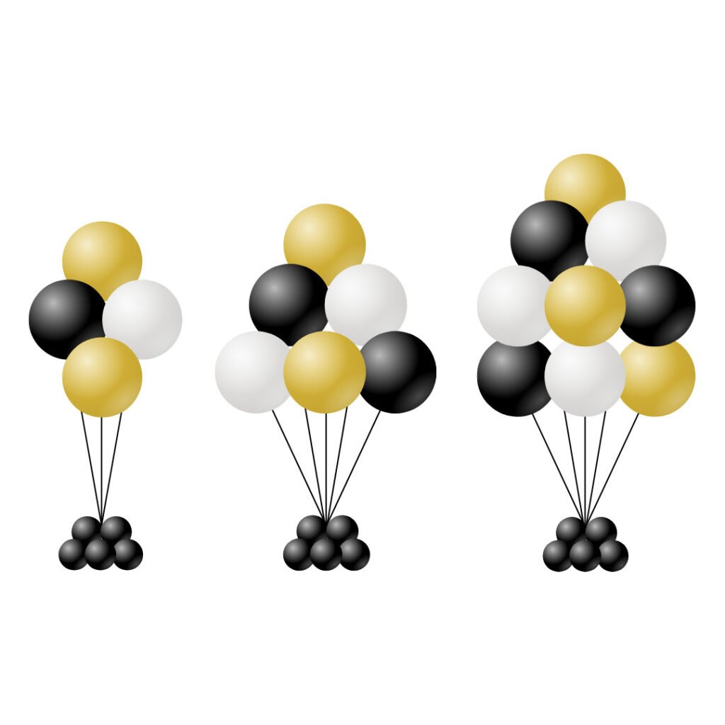 Helium Balloons Small - $xx, Medium - $xx, Large - $xx