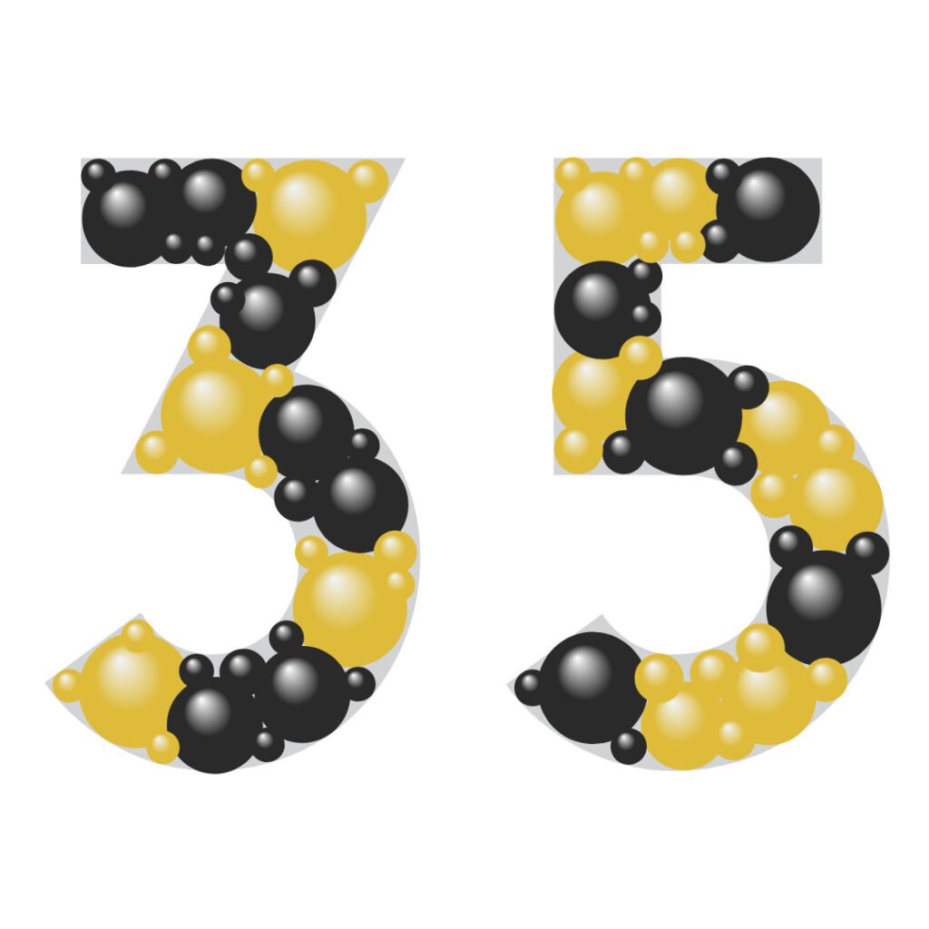 Mosaic Balloon Two Colours - Starting at $xx